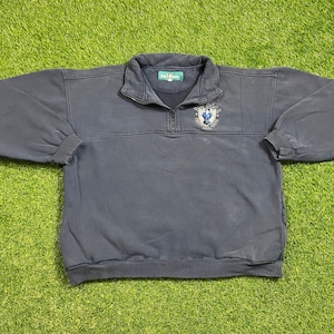 Vintage Big Dogs Crewneck Sweatshirt Größe Xtra Large XL Polizei Abteilung Schützen und Dienen Hund Welpe Rasse 1990er Jahre 90er Jahre Übergroße Pull Over