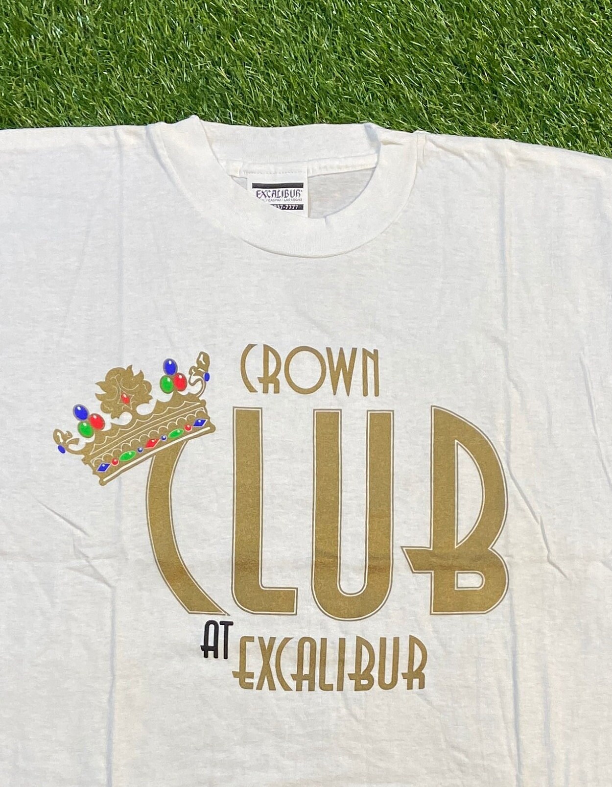 国内正規品 90s EXCALIBUR CLUB ヴィンテージ Tシャツ Lサイズ 黒