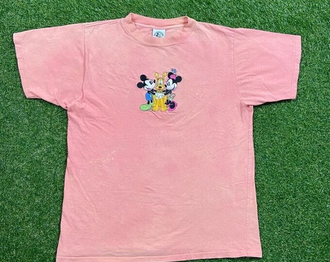 Vintage Mickey and Minnie Mouse T Shirt Tee Mickey & Co Size Xtra Large XL Walt Disney World Magic Kingdom Disneyland