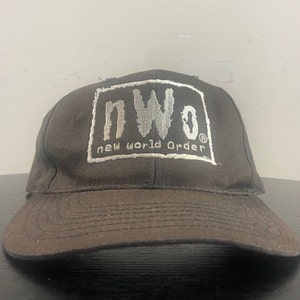 Vintage NWO Snapback Hat Osfa WWF Wrestling WWE Dwyane The Rock Johnson Rick Flair Hulk Hogan Sting Wcw 1990s 90s