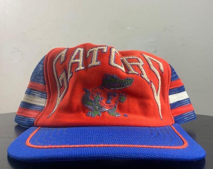 Vintage Florida Gators Snapback Hat Cap Made Usa OSFA NCAA College Football UF University of Florida 1990s 90s