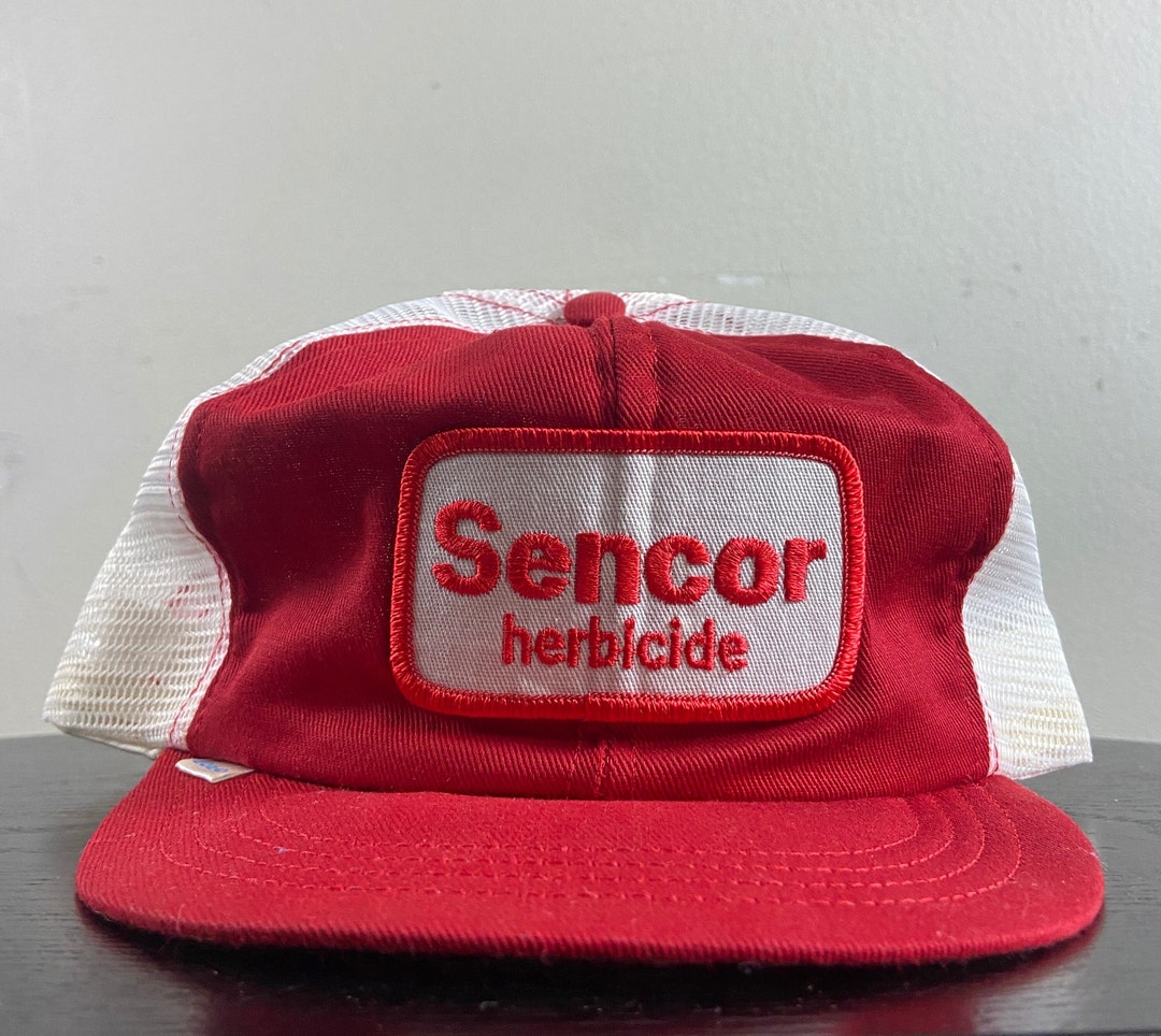 Casquette Snapback Vintage Années 90 - Marquage "Clean Fields Curtail Herbicides Dow" - Agriculture - Neuve Sans étiquette
