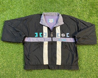 Vintage Ixspa Windbreaker Jacket Jamie Sadock Size Large L Quality Classic  Sportswear Light Rain Coat 1990s 90s