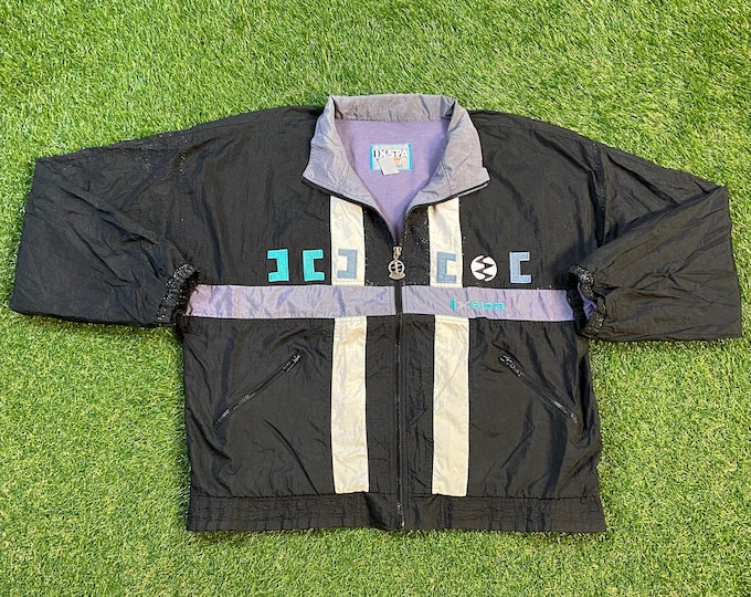Vintage Ixspa Windbreaker Jacket Jamie Sadock Size Large L Quality Classic Sportswear Light Rain Coat 1990s 90s