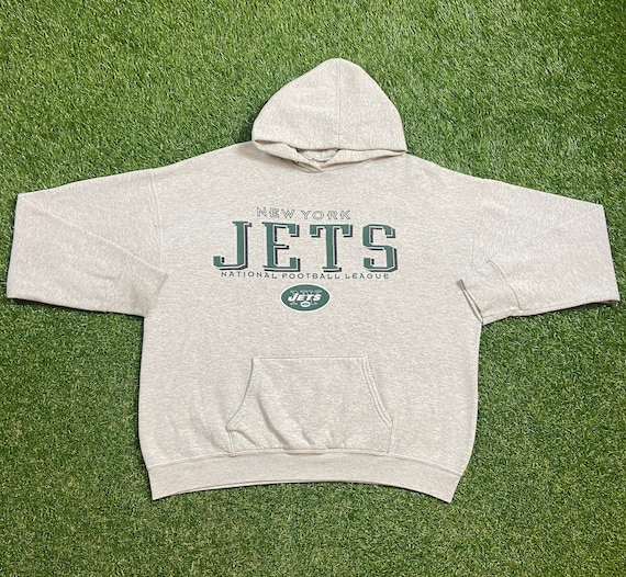 VintageSweetTee New York Jets Football Vintage Graphic Sweatshirt Hoodie (Rare One of A Kind)