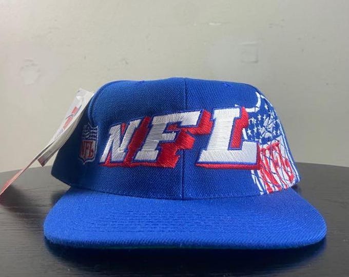 Vintage NFL Snapback Hat Sports Specialties OSFA National Football League Super Bowl 1990s 90s