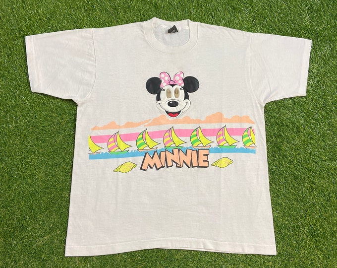 Vintage Minnie Mouse T Shirt Tee Size Xtra Large XL Walt Disney World Magic Kingdom WDW Mickey Mouse 1990s 90s