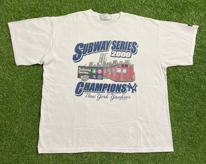 Vintage New York Yankees T Shirt Tee Puma Size Xtra Large XL MLB Baseball Nyc Bronx Jeter Classic 00s