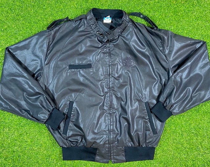 Vintage Disney Mickey Zip Up Jacket Xtra Large Made USA 1980s Walt Disney World 80s Oversized Magic Steamboat Willie XL Member Light