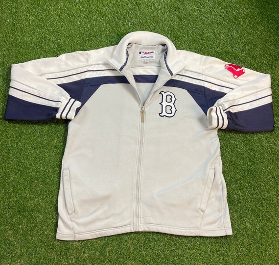 Custom 2009 Boston Red Sox Majestic Away Throwback MLB Jersey