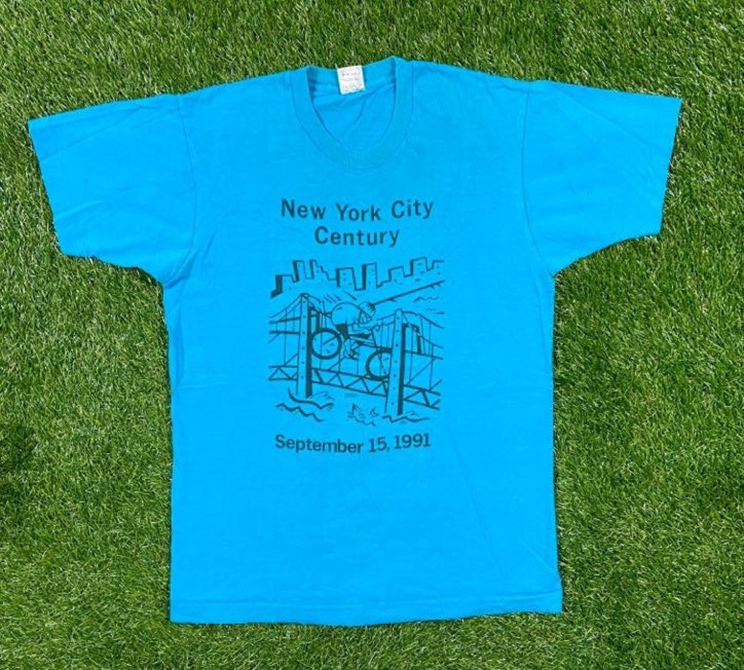 Vintage Big Apple New York City Century 1991 T Shirt Tee Fruit of