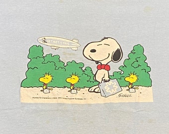 Vintage Snoopy T Shirt Tee Screen Stars Made USA Size Xtra Large 