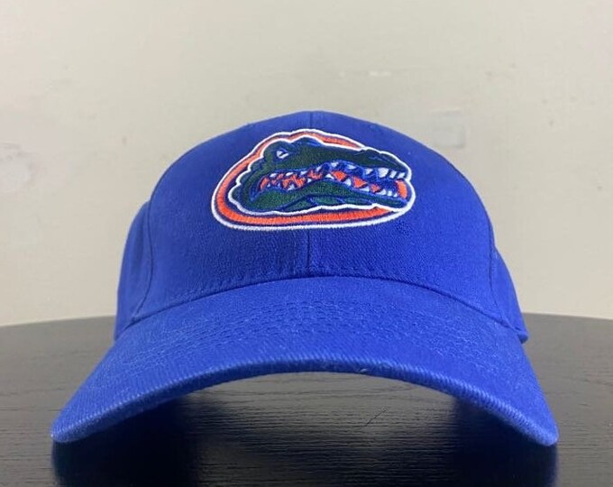 Vintage Florida Gators Strap Back Hat Cap OSFA NCAA College Football UF University of Florida 1990s 90s