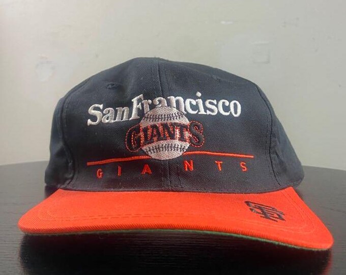 Vintage San Francisco Giants Snapback Hat OSFA MLB Baseball National League Barry Bonds Willie Mays California 1990s 90s