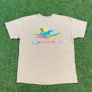 Vintage Bud Break T Shirt Tee Anvil Made USA Size Xtra Large XL Commercial Beer Bud Light Bud Ice Budweiser Alcohol Drink 1990s 90s
