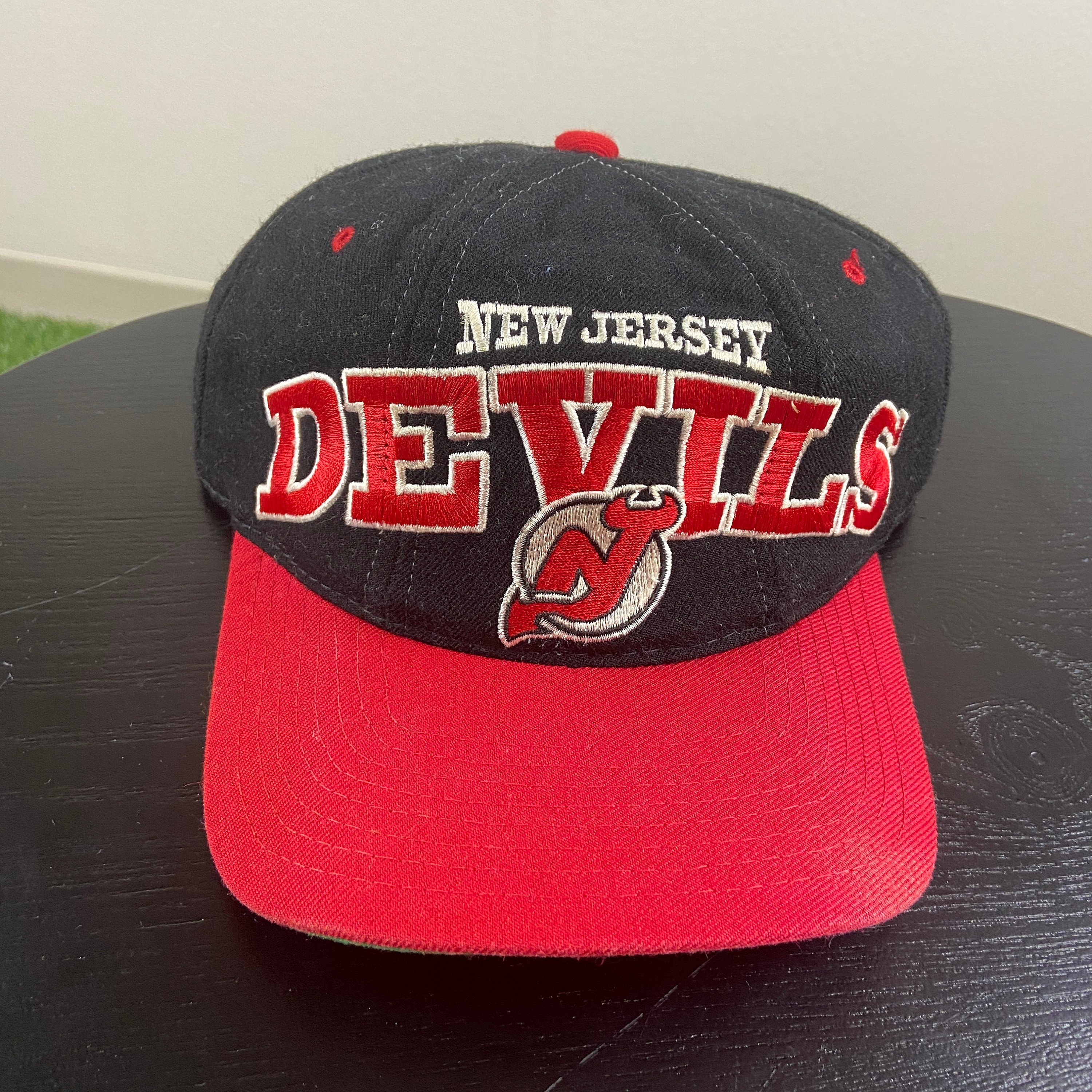 Vintage New Jersey Devils Snapback Hat Starter OSFA NHL Hockey 