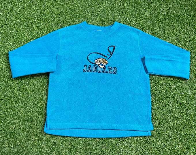 Vintage Jacksonville Jaguars Crewneck Sweatshirt The Edge Size Small S NFL Football Jax Florida Pull Over