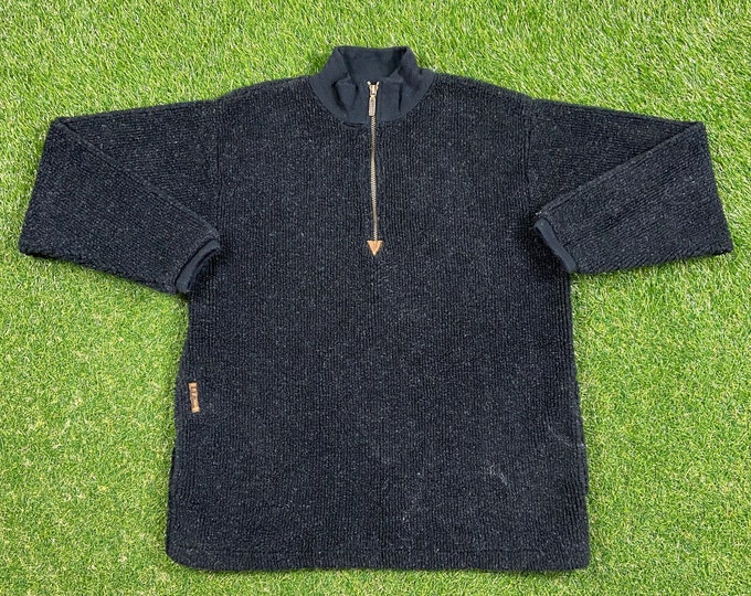 Vintage L.L. Bean Sweater Made USA Size Medium M Freeport Maine New England Comfy Warm Pull Over 1990s 90s