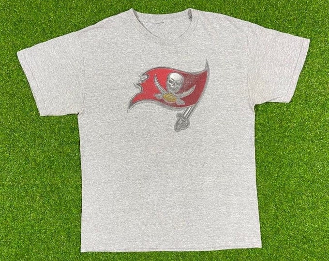 Vintage Tampa Bay Buccaneers T Shirt Size Xtra Large 90s NFL Football Bucs 1990s XL Tom Brady 12