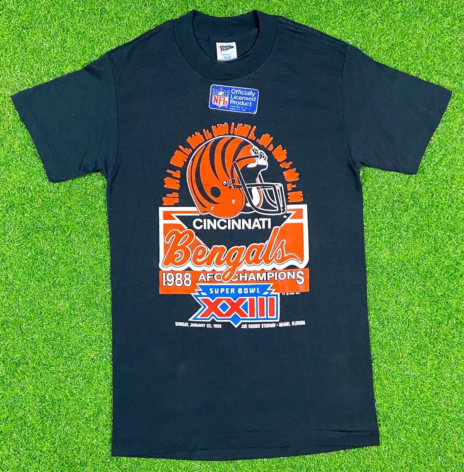 Vintage Cincinnati Bengals NFL Football T Shirt New With Tags - Etsy
