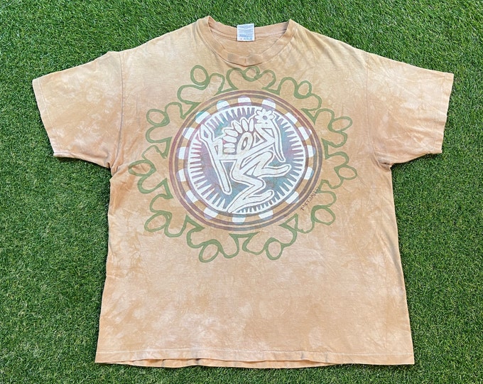 Vintage Kult Jah T Shirt Tee Hanes Made USA Size Xtra Large XL Quality 1990s Great Fit Original 90s