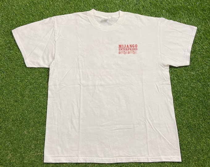 Vintage Mijango Enterprises T Shirt Tee Size Xtra Large XL Latinos Hacienda Festival Latin America Spanish 1990s 90s