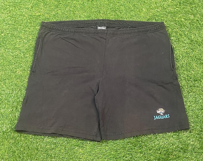Vintage Jacksonville Jaguars Shorts Size Large NFL Football Jax Florida 1990s 90s