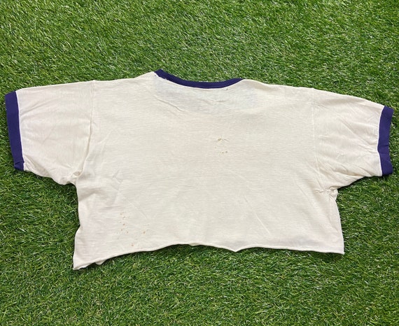 Vintage Lakeview Physical Education Crop Top Shirt Size Small S Classic Gym Workout Gear Exercise Weights 1990s 90s View 6