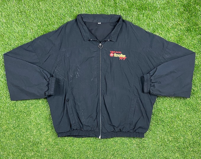 Vintage Texaco Havoline Racing Jacket Size Xtra Large XL NASCAR Dale Earnhardt Classic