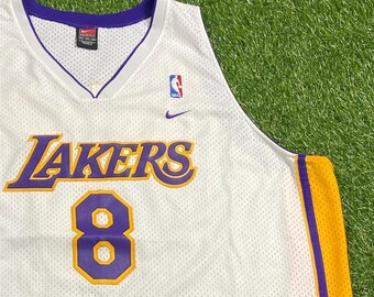 Vintage Los Angeles Lakers Kobe Bryant #8 Basketball Jersey Nike