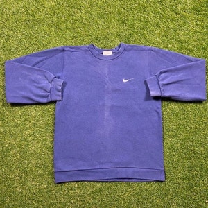 Vintage Nike Crewneck Sweatshirt Made USA Size Large L Air Jordan Nike Air Just Do It Rare 1990s 90s 80s Sportswear Pull Over Oversized