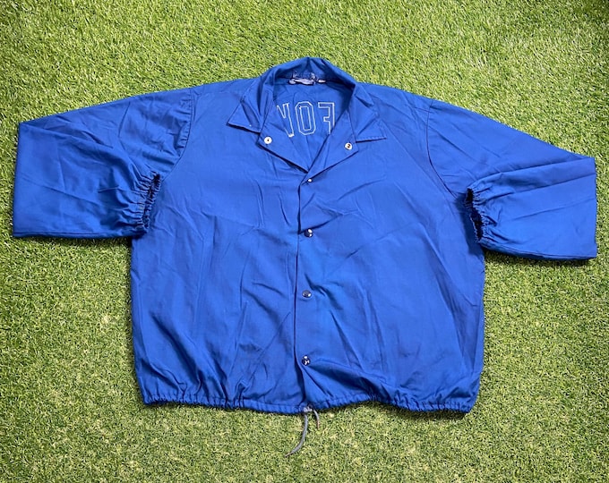 Vintage Bob Fowler USAF Volleyball Jacket Size Xtra Large XL United States Air Force Military Army Navy Marines 1990s 90s