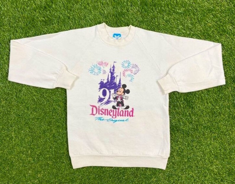 vintage disneyland sweatshirt