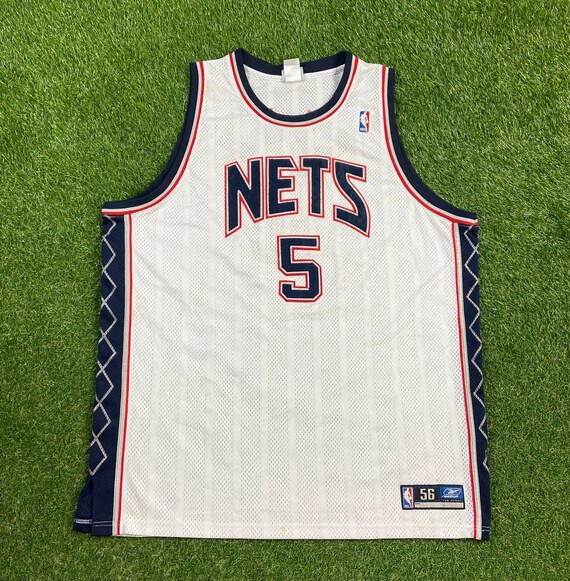 [新品未使用] Reebok NBA NETS KIDD 5 スウィングマン L Vintage New Jersey Nets Jason Kidd #5 Jersey Reebok Size 56 NBA