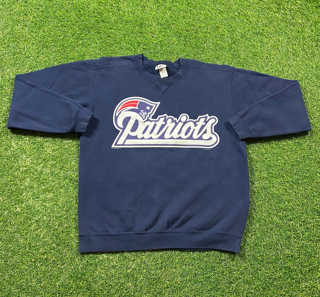 Vintage New England Patriots Crewneck Sweatshirt Lee Sport Size Medium M NFL Football Boston Massachusetts 1990s 90s Etsy