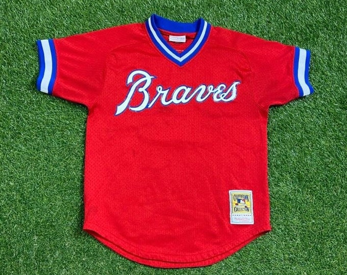 Vintage Atlanta Braves #3 Dale Murphy Jersey Size Medium M MLB Baseball Georgia ATL National League Classic Hank Aaron 1990s 90s