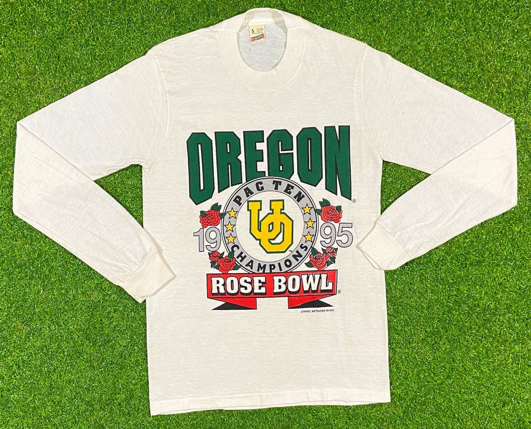 Vintage University of Oregon Ducks Rose Bowl 1995 Long Sleeve T