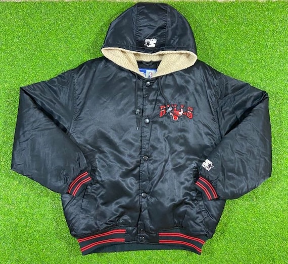 Vintage 90s Starter Men's NBA Chicago Bulls Winter Jacket sz XL Pre Owned 