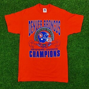 1996 Denver Broncos Logo 7 Graphic T-shirt