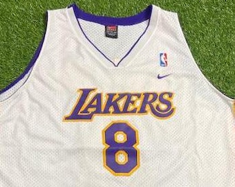 Vintage Los Angeles Lakers Kobe Bryant #8 Basketball Jersey Nike