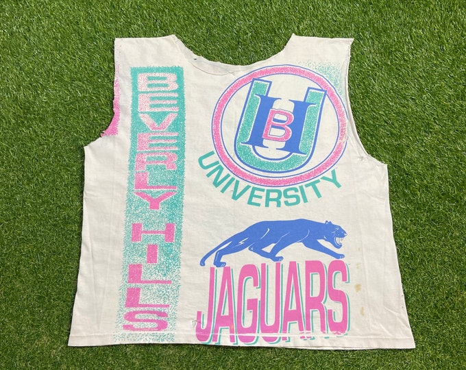 Vintage University of Beverly Hills T Shirt Tee Size Xtra Large XL UBH Los Angeles California 1990s 90s