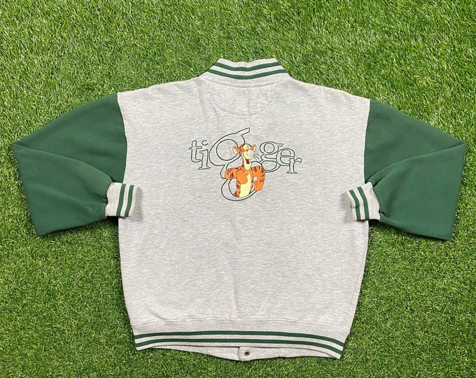 Vintage Tigger Jacket Pooh Size Medium M Walt Disney World Magic Kingdom Disneyland Winnie the Pooh 1990s 90s Park