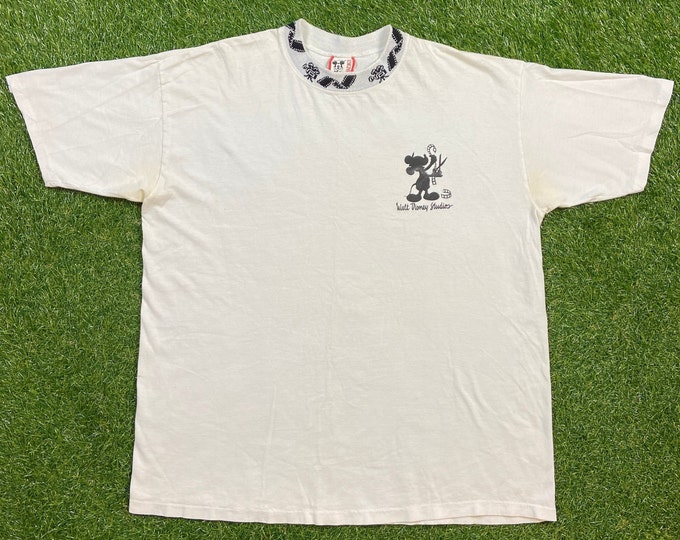 Vintage Walt Disney Studios T Shirt Tee Disney Designs Made USA Size Xtra Large XL Mickey Mouse Walt Disney World Magic Kingdom Disneyland