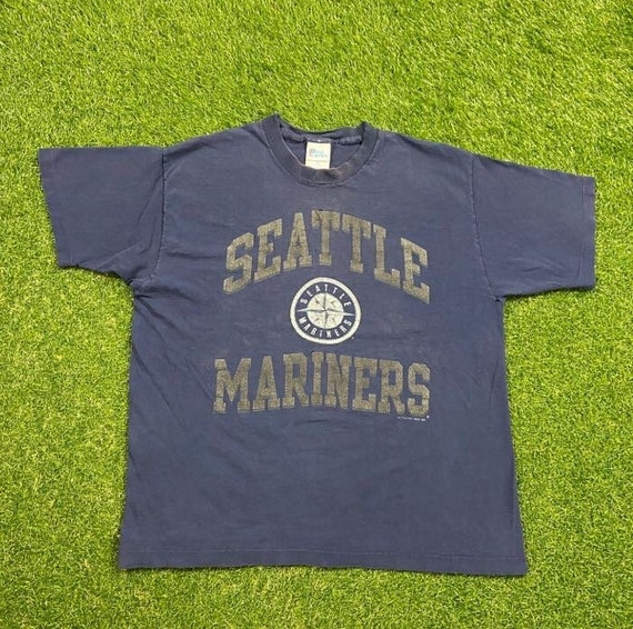 Vintage 1980's Seattle Mariners Ken Griffey Jr. Jersey T-Shirt Sz. S