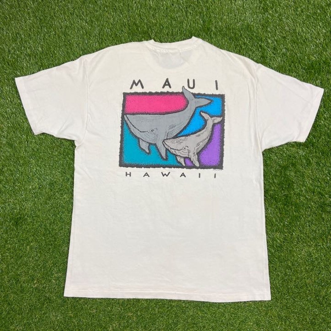 Vintage Maui Hawaii T Shirt Tee Hanes Made USA Size Xtra Large - Etsy