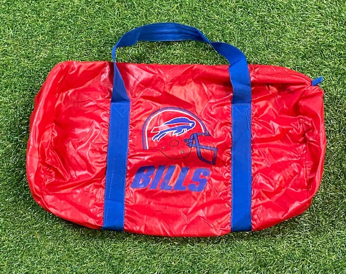 Vintage Buffalo Bills Duffel Bag NFL Football New York Ny Travel Accessory 1990s 90s