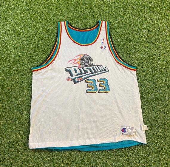 k*u様 希少 NBAユニフォーム Detroit Pistons Grant Vintage Grant Hill Detroit Pistons Champion Basketball NBA