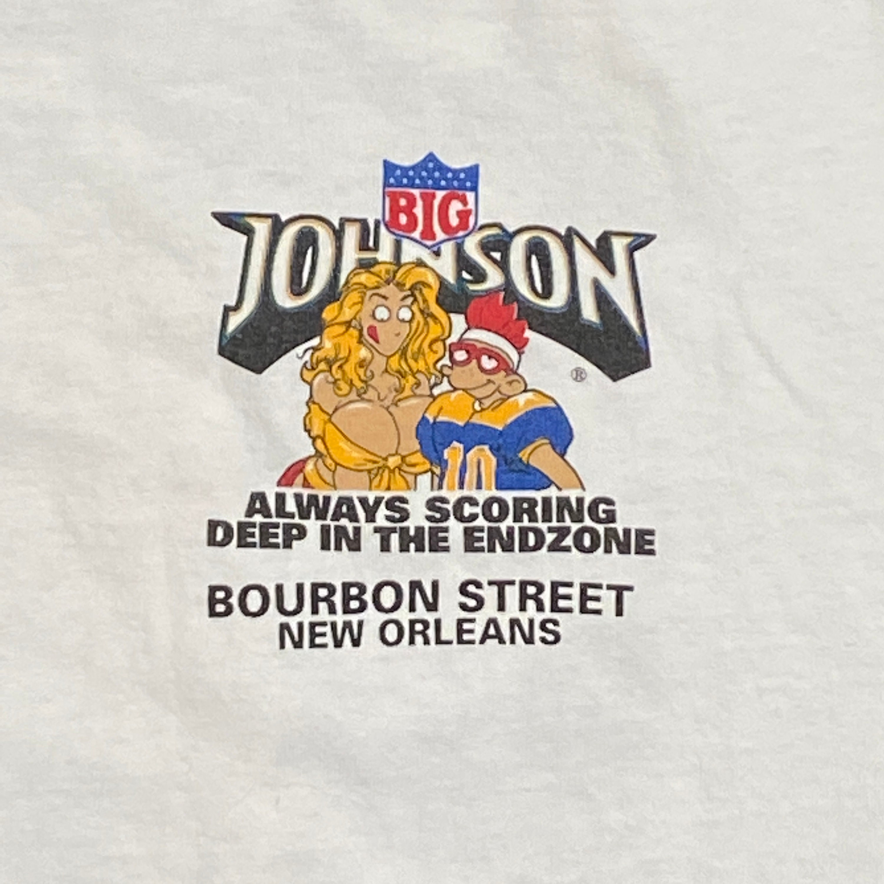 Vintage Big Johnson T Shirt Size Large L NFL Football Maryland - Etsy