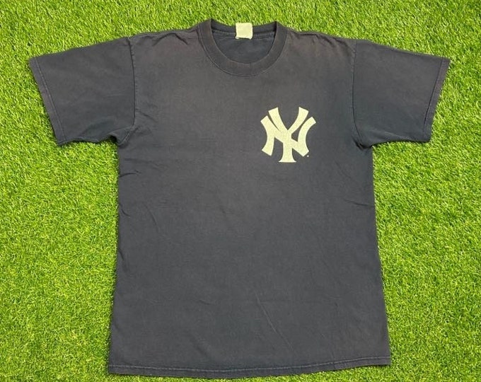 Vintage New York Yankees Derek Jeter #2 T Shirt Tee Size Xtra Large XL MLB Baseball Nyc Bronx Jeter Classic 1990s 90s