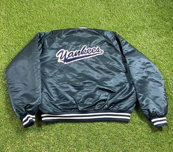 Vintage New York Yankees Bomber Jacket Chalk Line Size Xtra Large